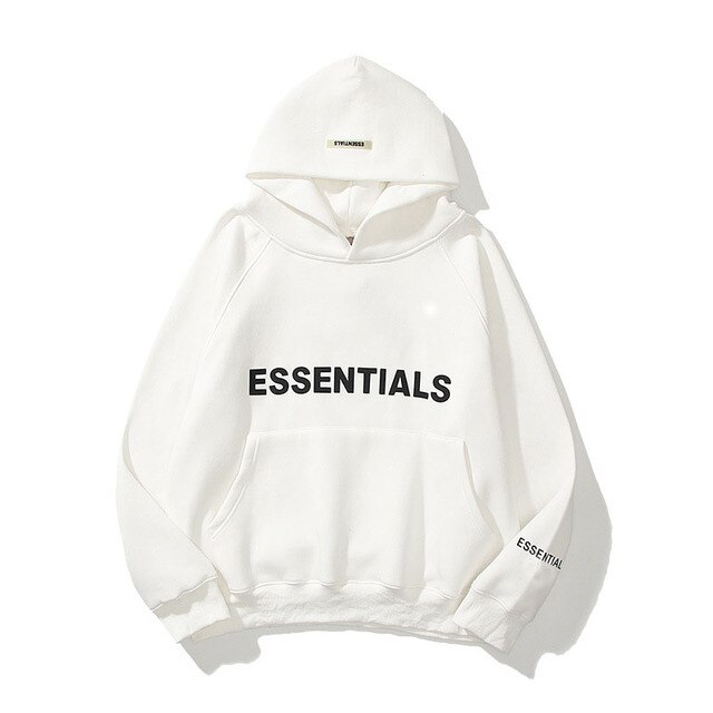 Essentials Oversized Hoodie-White