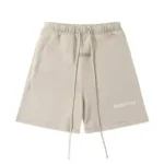 Essentials 8th Collection Flocking Letter Print Short