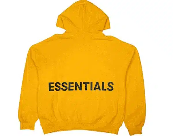 Essentials Graphic Pullover Hoodie Yellow