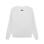 Essentials Overlapped Sweater White
